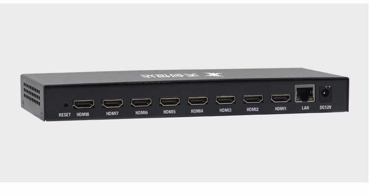 TC-3104H高清编码器 4路8路HDMI支持onvif协议iptv直播 大屏拼接推流机 8路HDMI编码器 3108H-7