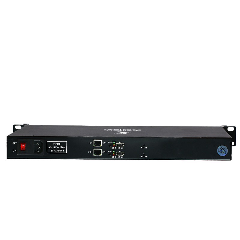 EN6021 2路HDMI直播编码器 RTMP推流器 网络视频直播机 1U机架工程级-1